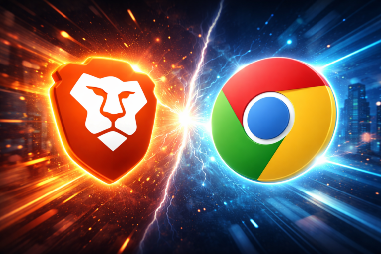 Brave vs Chrome 2026: ¿Cuál es el navegador más seguro y rápido?